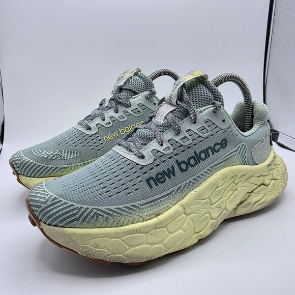 New Balance Fresh Foam X More Trail V3 Womens Size 8 Green Athletic Shoes Casual - Picture 4 of 13